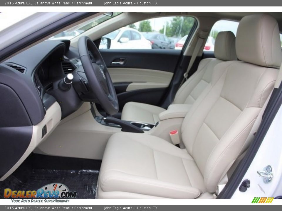 2016 Acura ILX Bellanova White Pearl / Parchment Photo #18