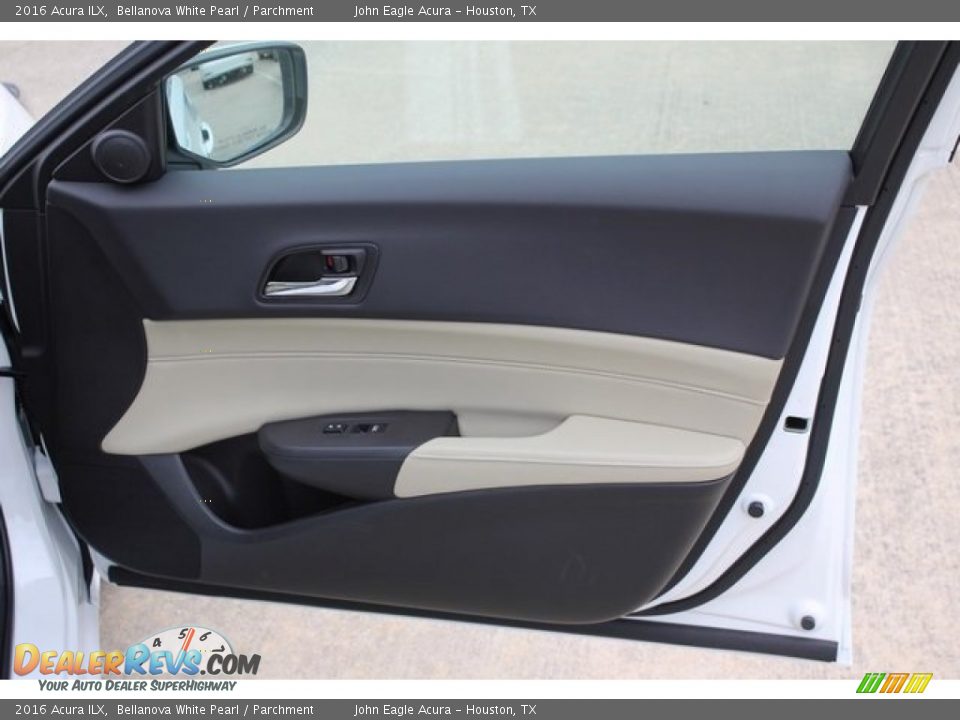 2016 Acura ILX Bellanova White Pearl / Parchment Photo #23