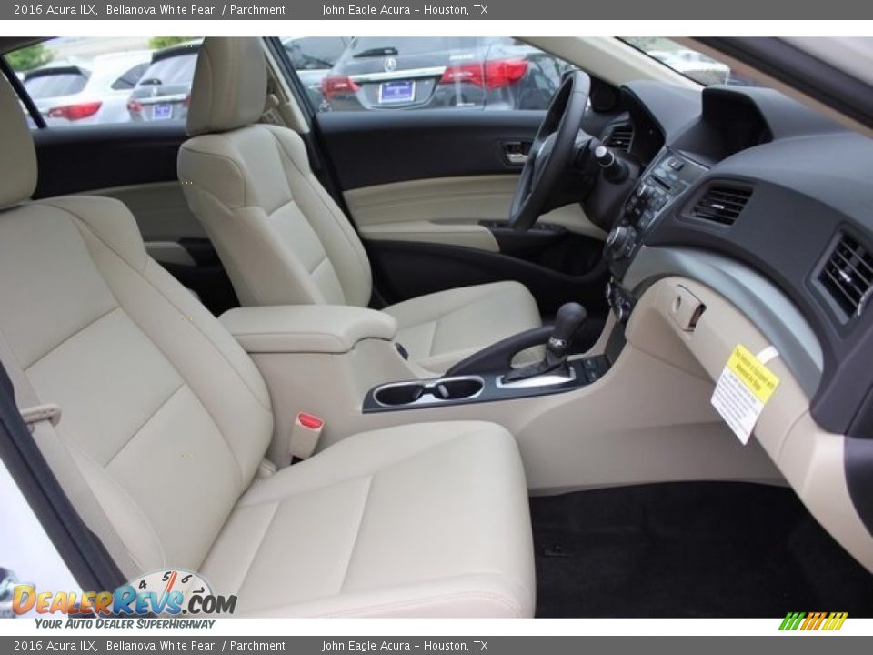 2016 Acura ILX Bellanova White Pearl / Parchment Photo #24