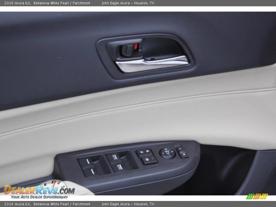 2016 Acura ILX Bellanova White Pearl / Parchment Photo #25