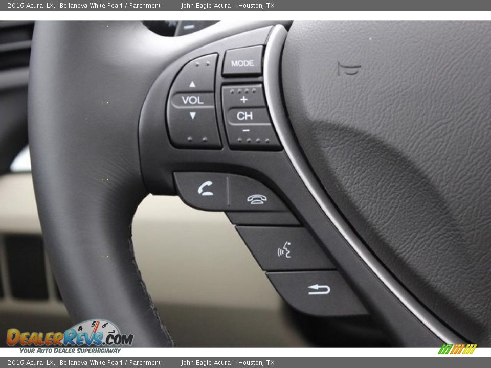 2016 Acura ILX Bellanova White Pearl / Parchment Photo #36