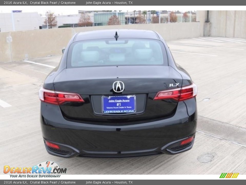 2016 Acura ILX Crystal Black Pearl / Graystone Photo #6