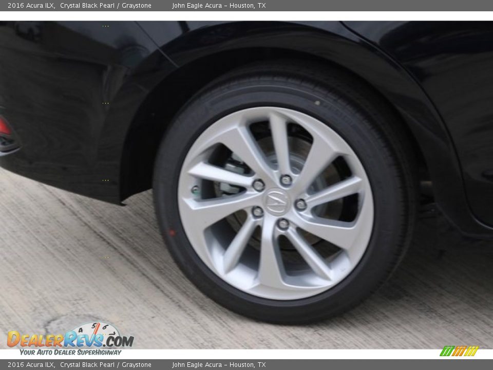 2016 Acura ILX Crystal Black Pearl / Graystone Photo #10