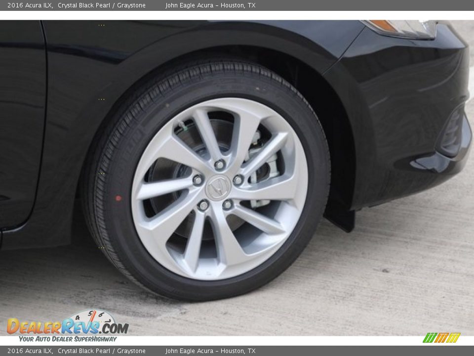 2016 Acura ILX Crystal Black Pearl / Graystone Photo #11