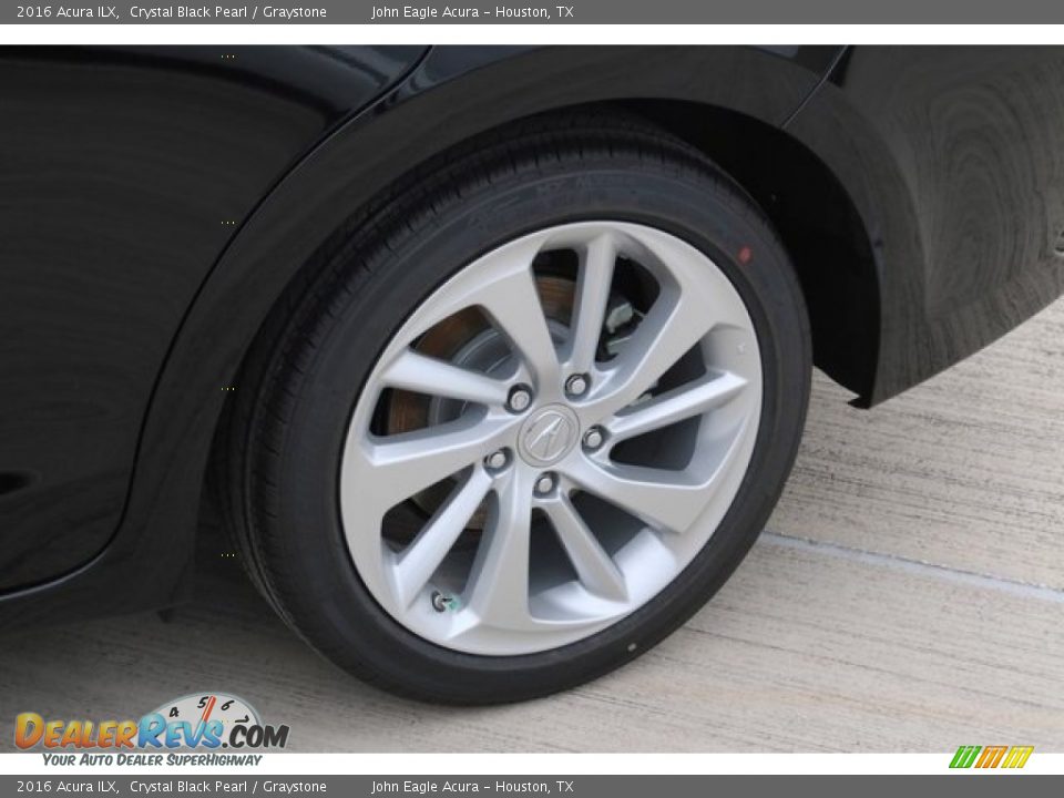 2016 Acura ILX Crystal Black Pearl / Graystone Photo #13