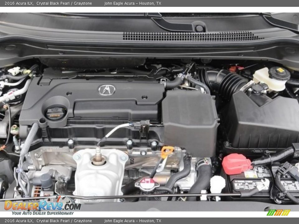 2016 Acura ILX Crystal Black Pearl / Graystone Photo #23