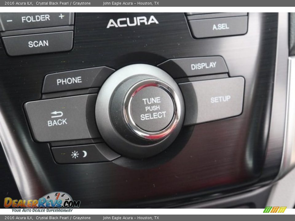 2016 Acura ILX Crystal Black Pearl / Graystone Photo #31