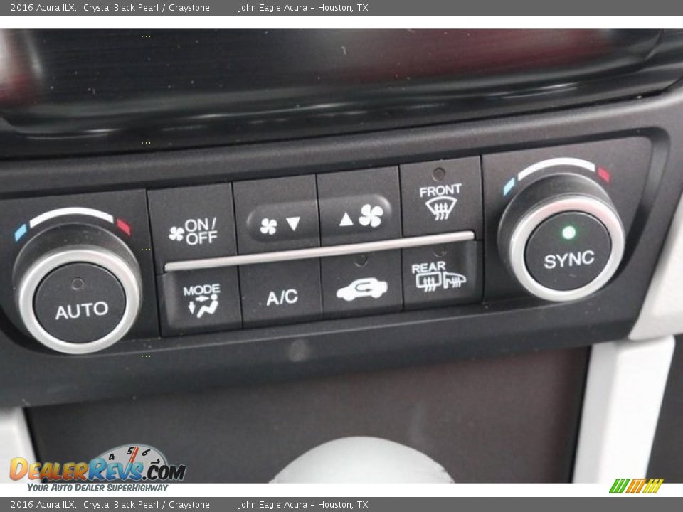 2016 Acura ILX Crystal Black Pearl / Graystone Photo #32