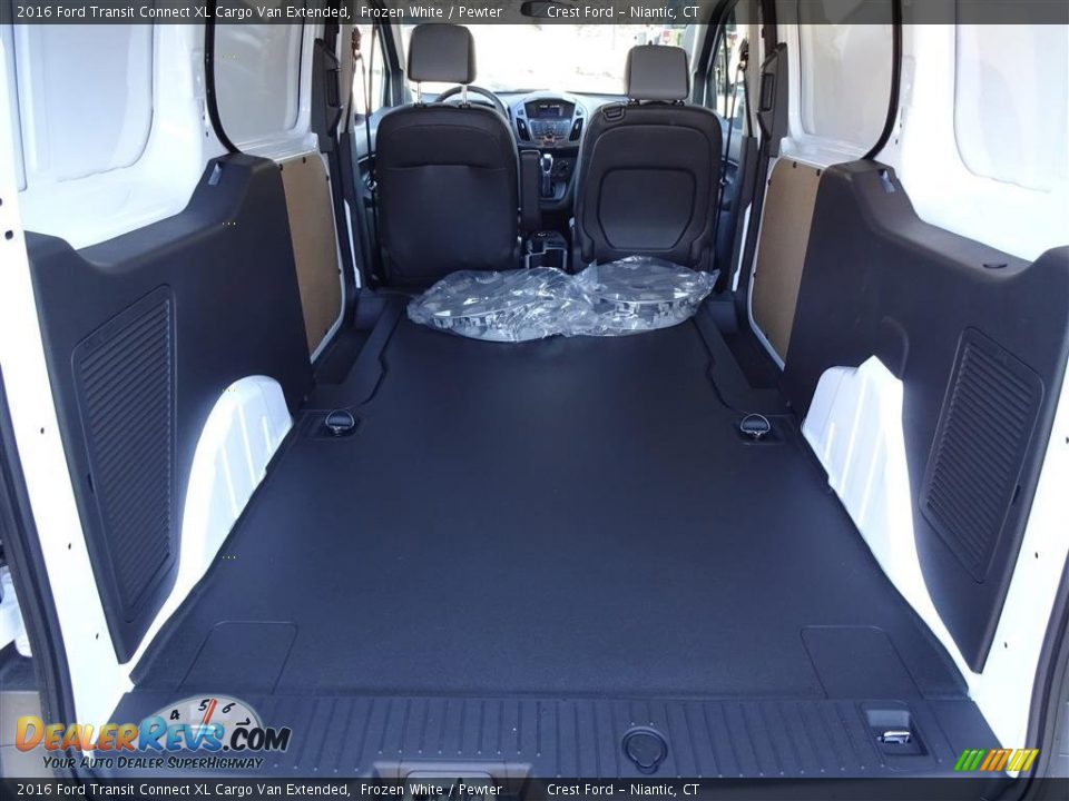 2016 Ford Transit Connect XL Cargo Van Extended Frozen White / Pewter Photo #10