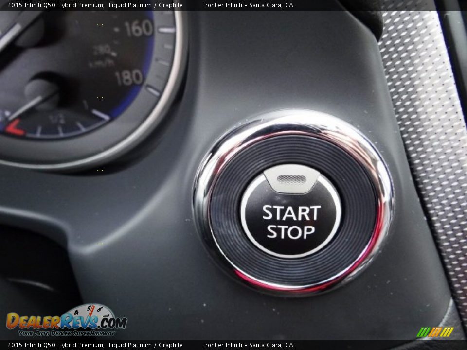 Controls of 2015 Infiniti Q50 Hybrid Premium Photo #29