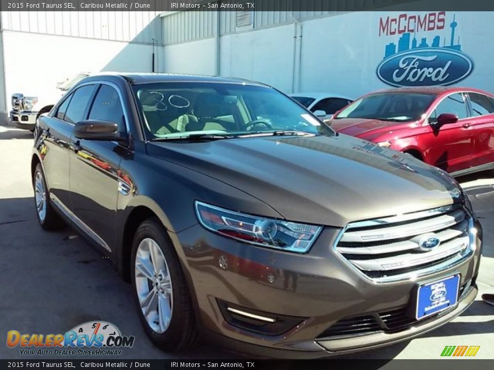 2015 Ford Taurus SEL Caribou Metallic / Dune Photo #1