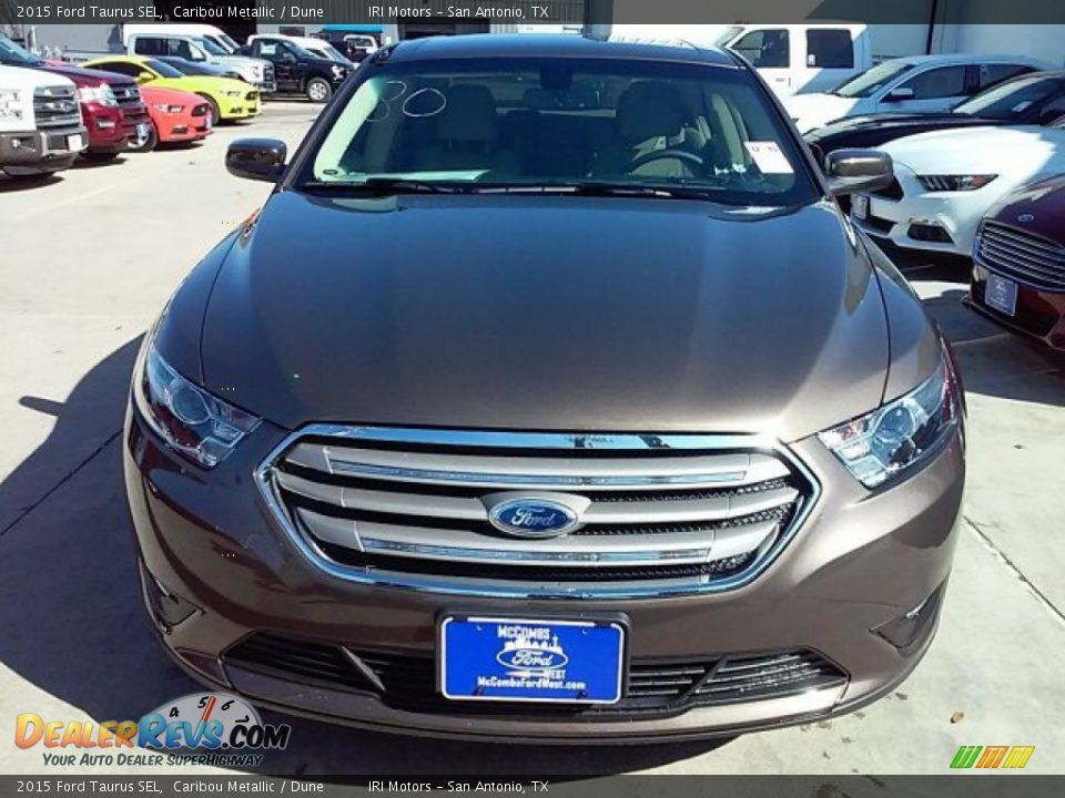 2015 Ford Taurus SEL Caribou Metallic / Dune Photo #6