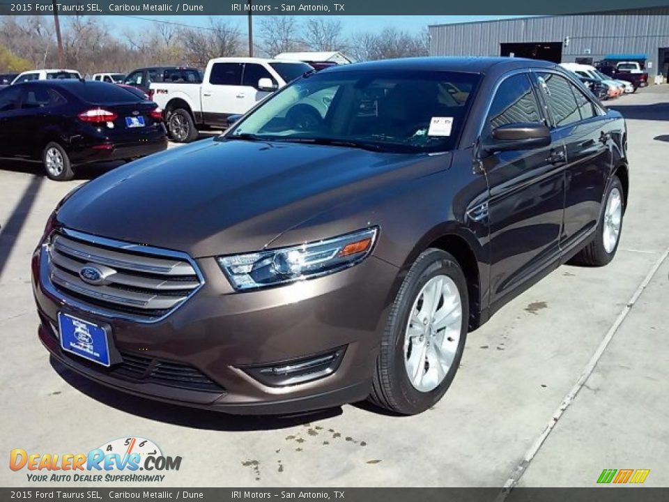 2015 Ford Taurus SEL Caribou Metallic / Dune Photo #7
