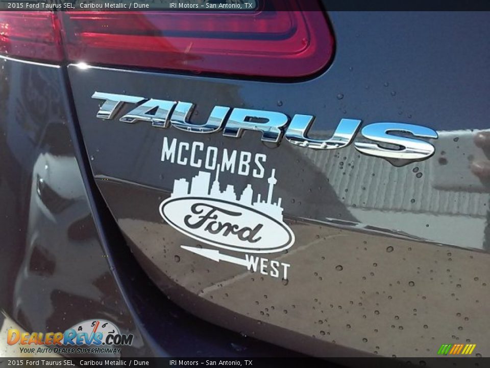 2015 Ford Taurus SEL Caribou Metallic / Dune Photo #9