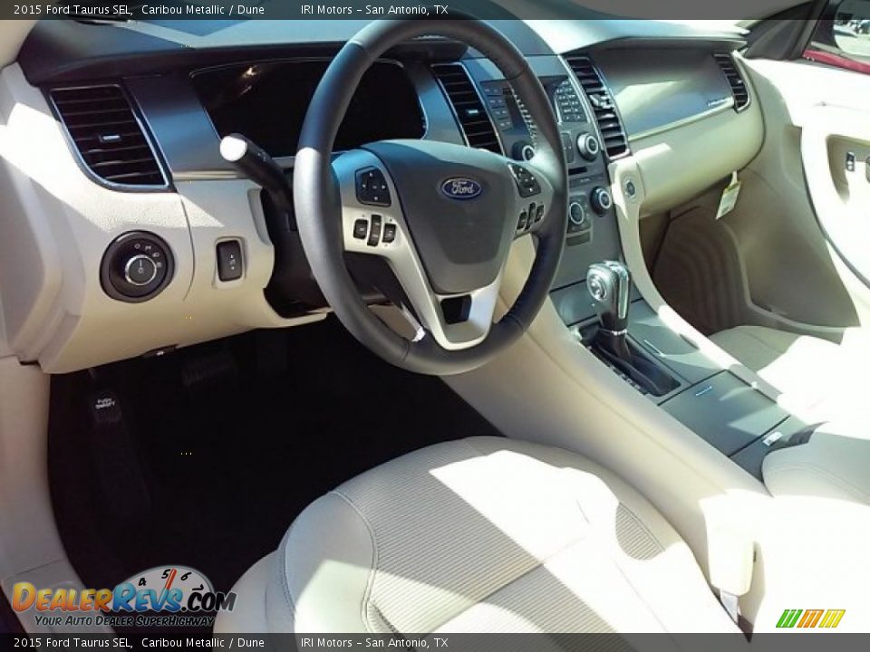 2015 Ford Taurus SEL Caribou Metallic / Dune Photo #19
