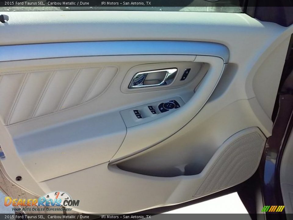 2015 Ford Taurus SEL Caribou Metallic / Dune Photo #23