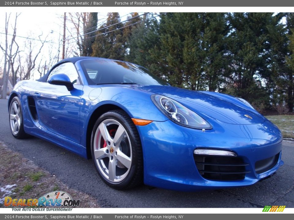 Front 3/4 View of 2014 Porsche Boxster S Photo #6