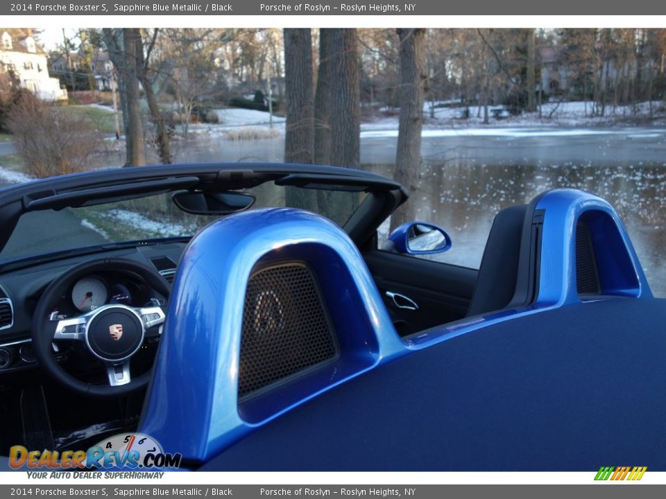 2014 Porsche Boxster S Sapphire Blue Metallic / Black Photo #10