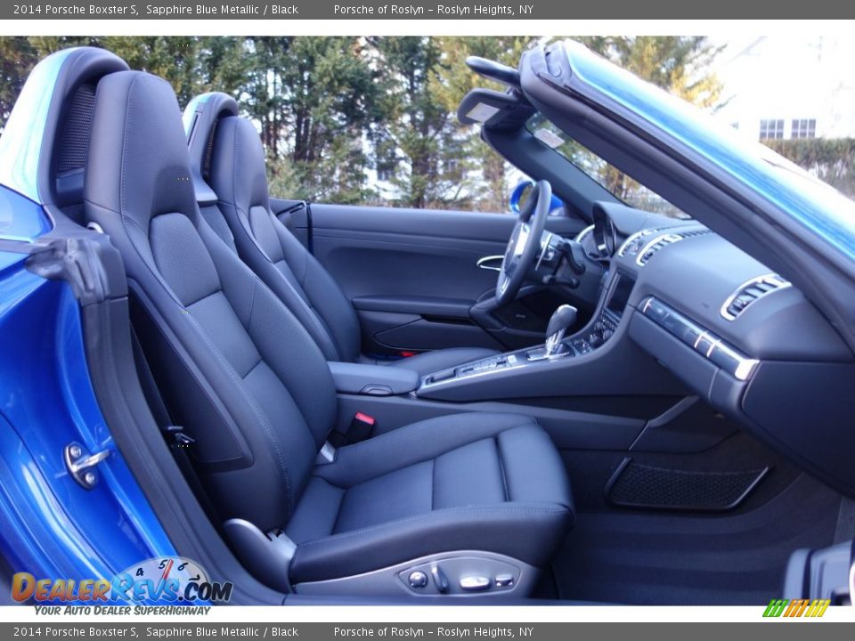 2014 Porsche Boxster S Sapphire Blue Metallic / Black Photo #16