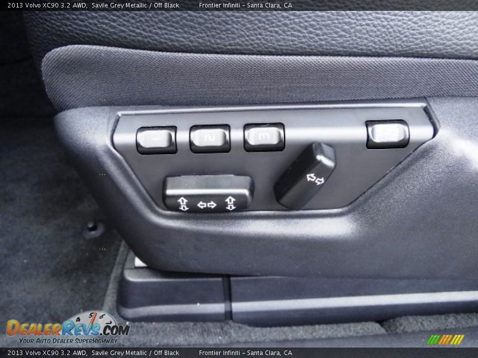 2013 Volvo XC90 3.2 AWD Savile Grey Metallic / Off Black Photo #19