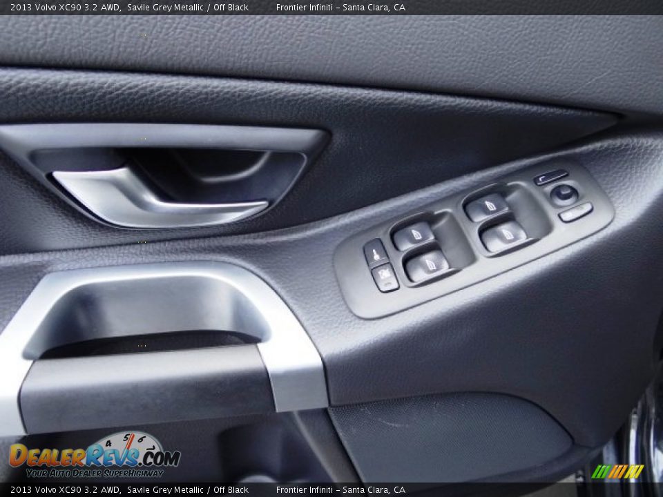 2013 Volvo XC90 3.2 AWD Savile Grey Metallic / Off Black Photo #20
