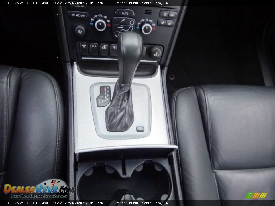 2013 Volvo XC90 3.2 AWD Savile Grey Metallic / Off Black Photo #24