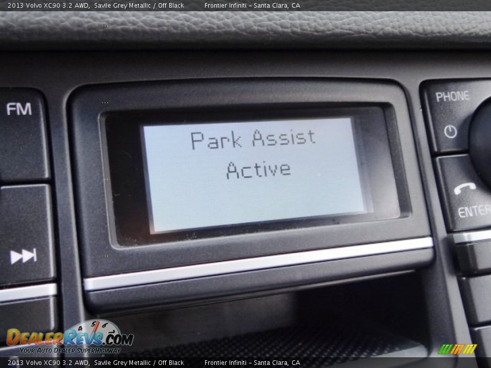 2013 Volvo XC90 3.2 AWD Savile Grey Metallic / Off Black Photo #25