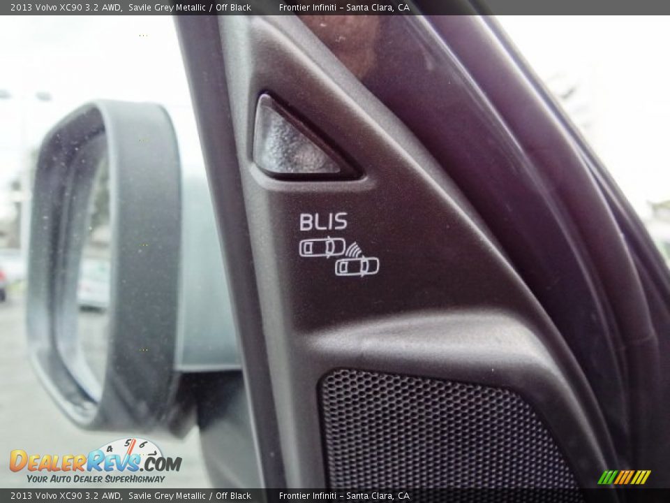 2013 Volvo XC90 3.2 AWD Savile Grey Metallic / Off Black Photo #29