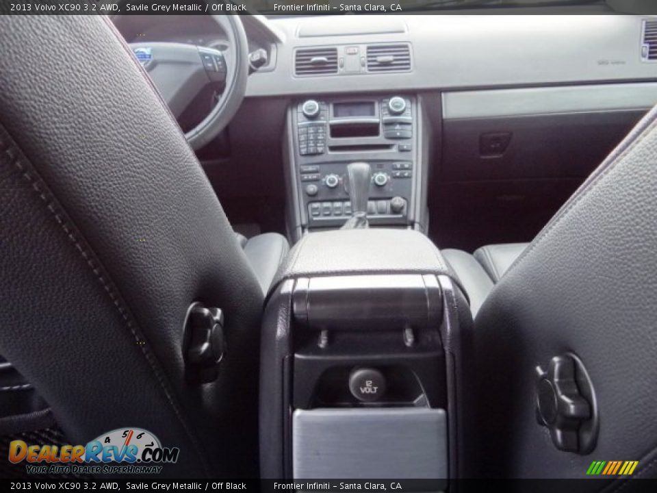 2013 Volvo XC90 3.2 AWD Savile Grey Metallic / Off Black Photo #33