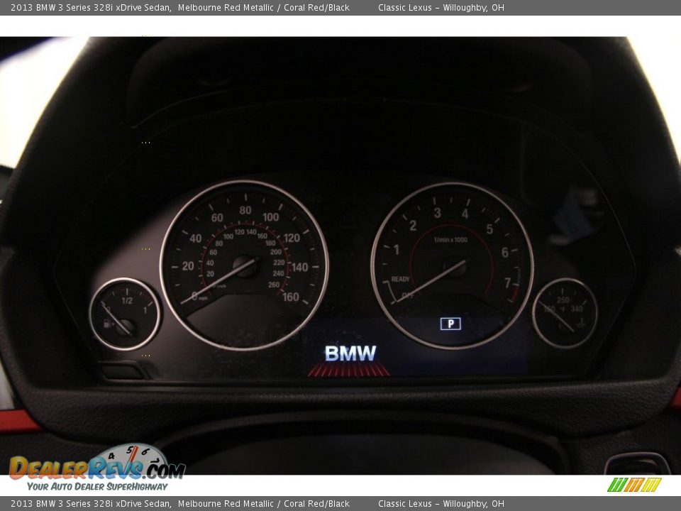 2013 BMW 3 Series 328i xDrive Sedan Melbourne Red Metallic / Coral Red/Black Photo #9