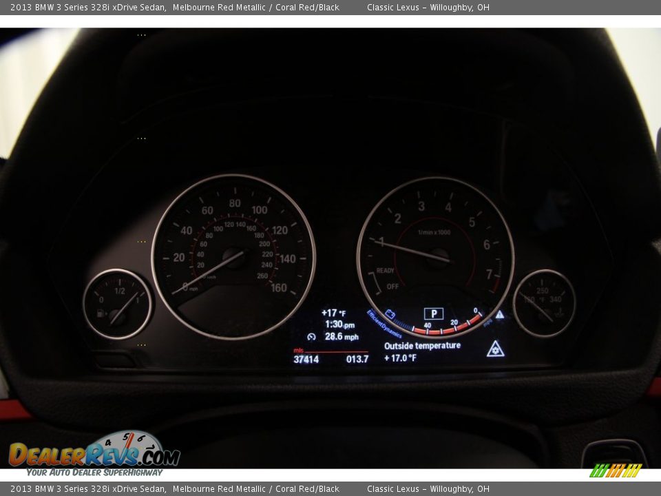 2013 BMW 3 Series 328i xDrive Sedan Melbourne Red Metallic / Coral Red/Black Photo #10