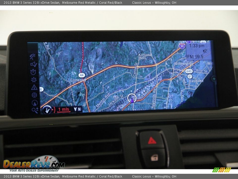 2013 BMW 3 Series 328i xDrive Sedan Melbourne Red Metallic / Coral Red/Black Photo #13