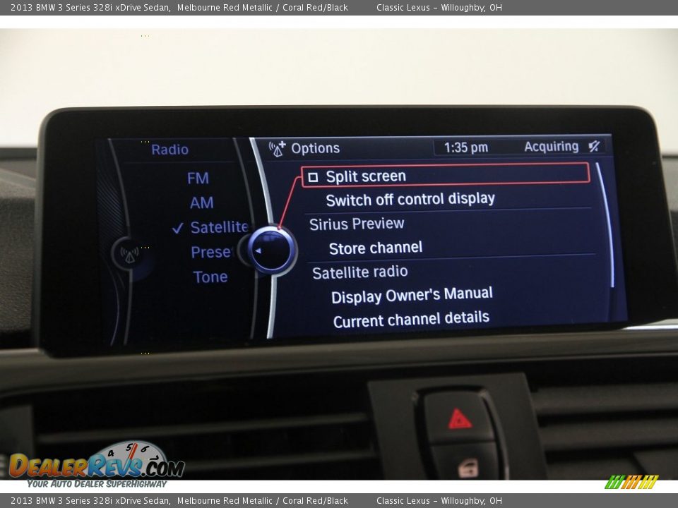 2013 BMW 3 Series 328i xDrive Sedan Melbourne Red Metallic / Coral Red/Black Photo #15