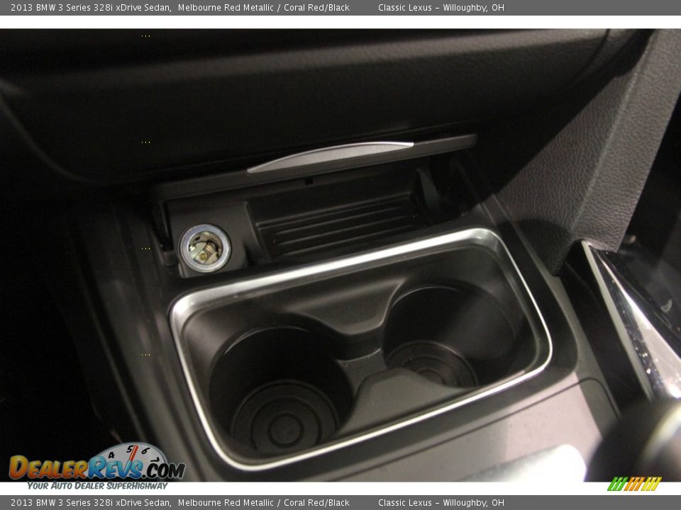 2013 BMW 3 Series 328i xDrive Sedan Melbourne Red Metallic / Coral Red/Black Photo #17