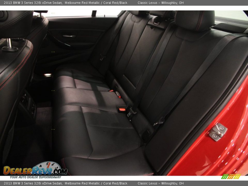 2013 BMW 3 Series 328i xDrive Sedan Melbourne Red Metallic / Coral Red/Black Photo #23
