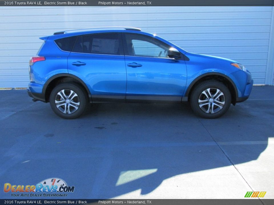 Electric Storm Blue 2016 Toyota RAV4 LE Photo #3
