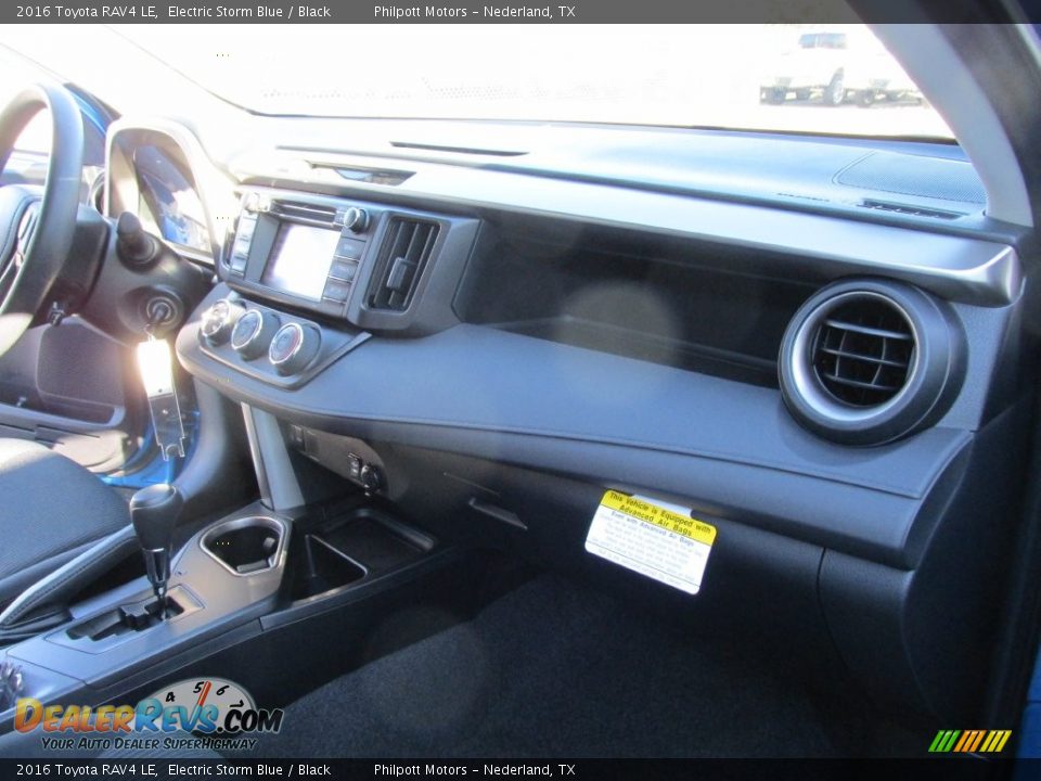 2016 Toyota RAV4 LE Electric Storm Blue / Black Photo #16