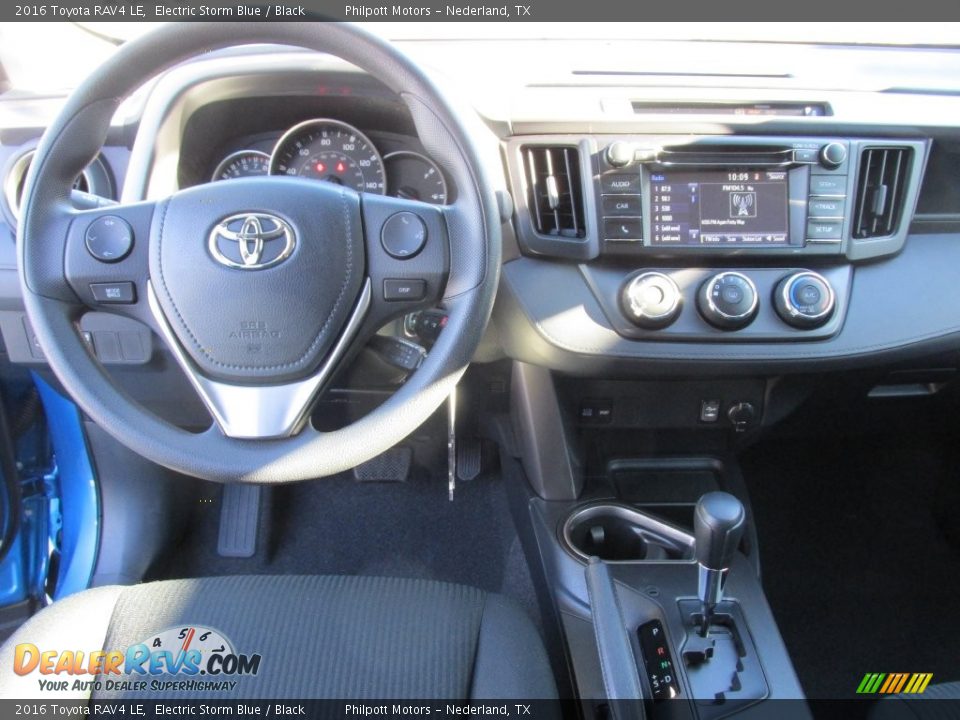 2016 Toyota RAV4 LE Electric Storm Blue / Black Photo #23