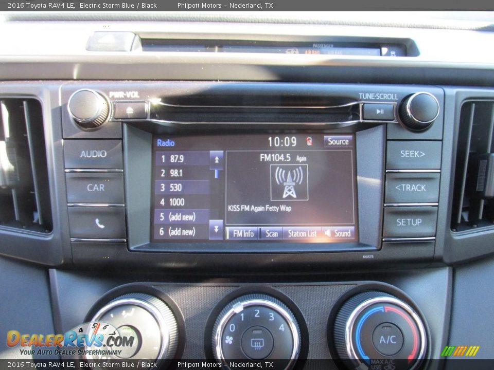 2016 Toyota RAV4 LE Electric Storm Blue / Black Photo #25