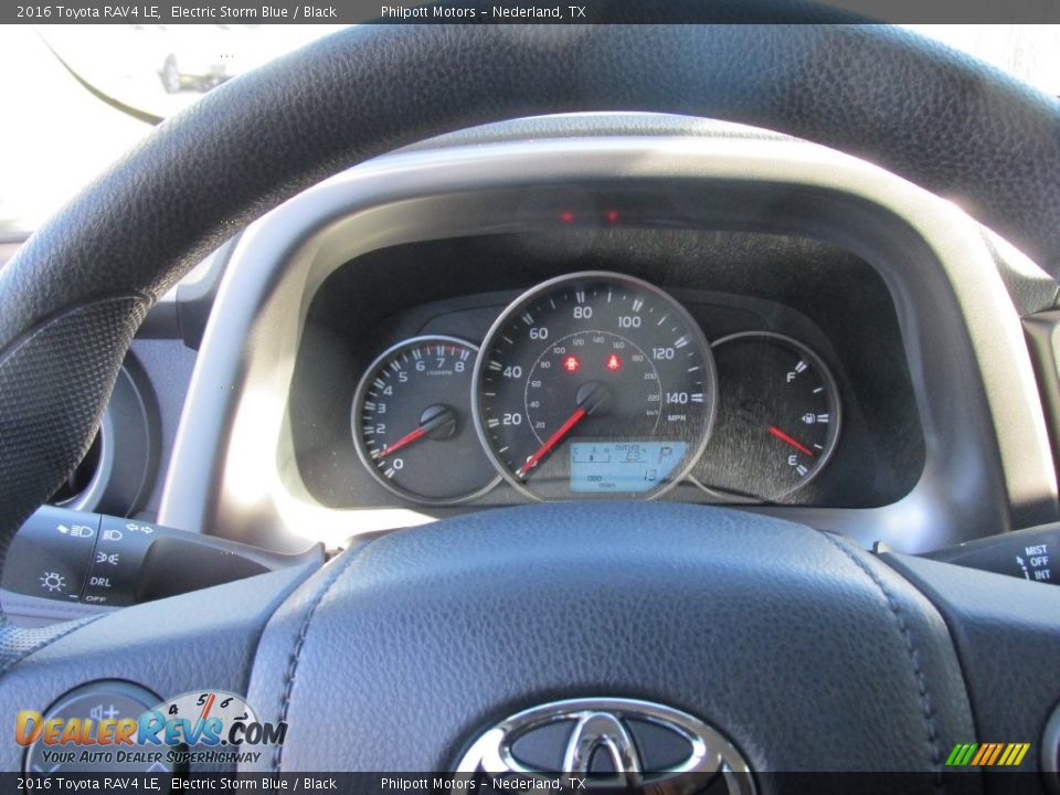 2016 Toyota RAV4 LE Electric Storm Blue / Black Photo #29