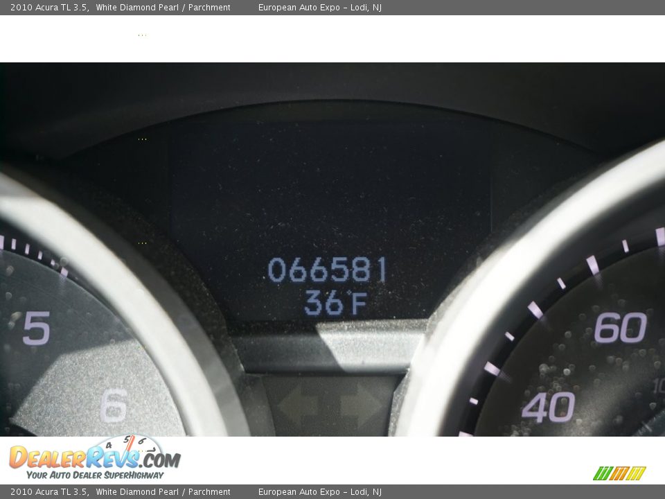 2010 Acura TL 3.5 White Diamond Pearl / Parchment Photo #24