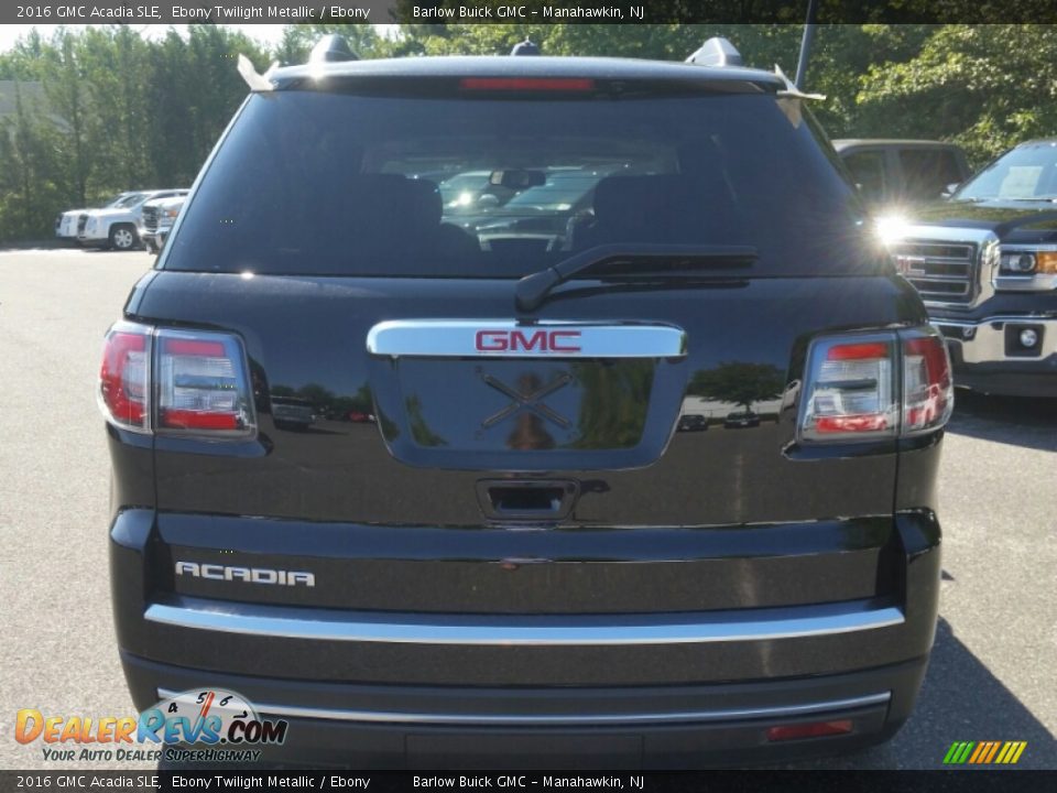 2016 GMC Acadia SLE Ebony Twilight Metallic / Ebony Photo #5