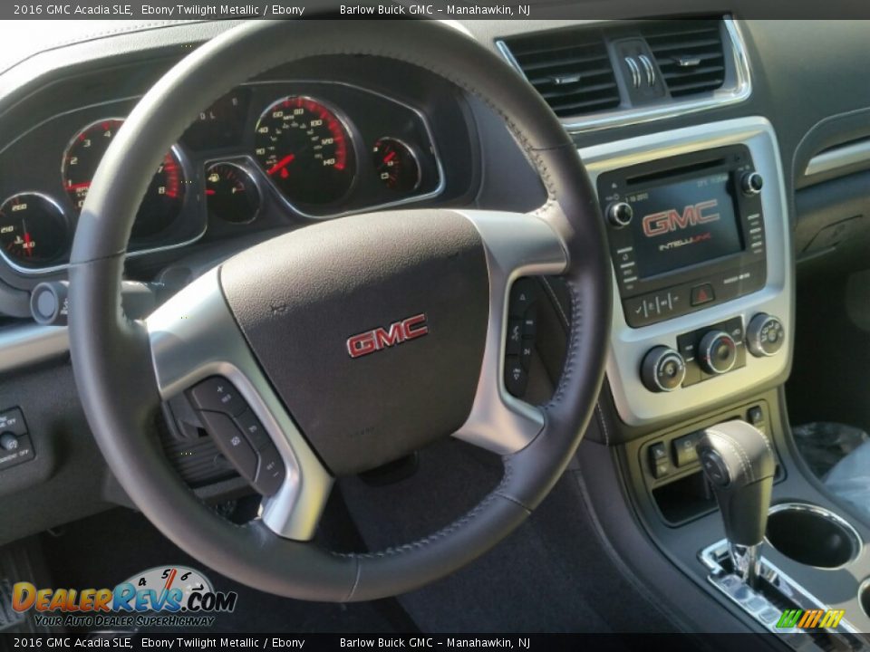 2016 GMC Acadia SLE Ebony Twilight Metallic / Ebony Photo #8