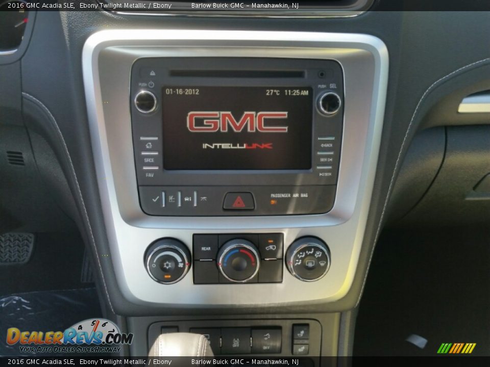 2016 GMC Acadia SLE Ebony Twilight Metallic / Ebony Photo #9