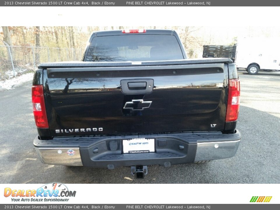 2013 Chevrolet Silverado 1500 LT Crew Cab 4x4 Black / Ebony Photo #8