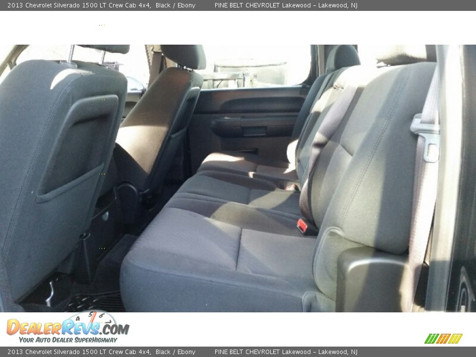2013 Chevrolet Silverado 1500 LT Crew Cab 4x4 Black / Ebony Photo #13