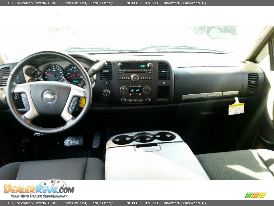2013 Chevrolet Silverado 1500 LT Crew Cab 4x4 Black / Ebony Photo #14