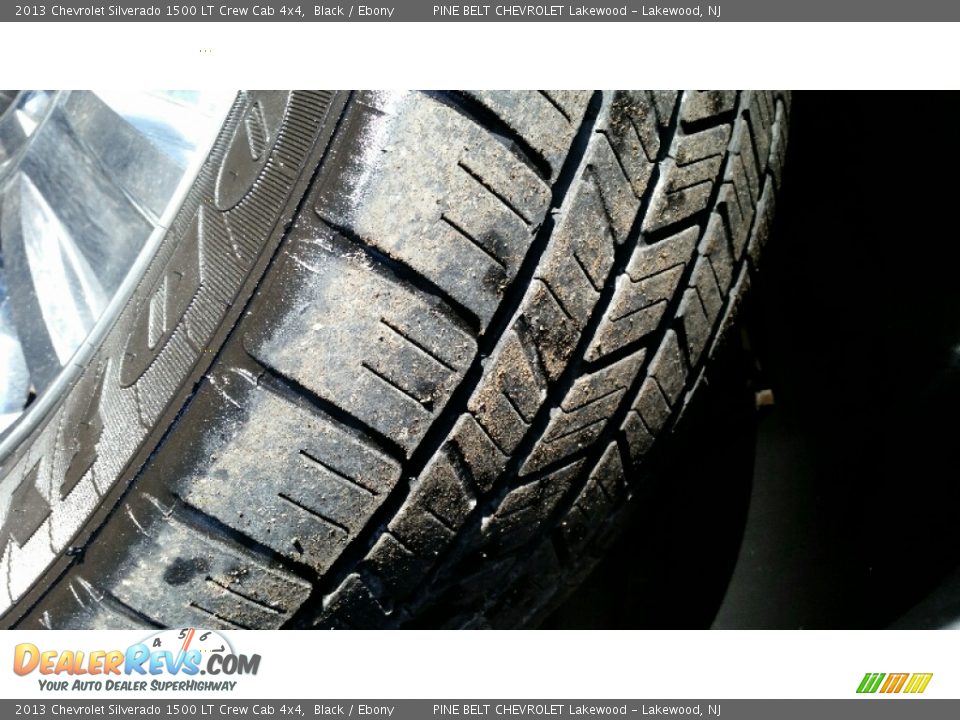 2013 Chevrolet Silverado 1500 LT Crew Cab 4x4 Black / Ebony Photo #21