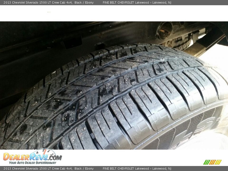 2013 Chevrolet Silverado 1500 LT Crew Cab 4x4 Black / Ebony Photo #22