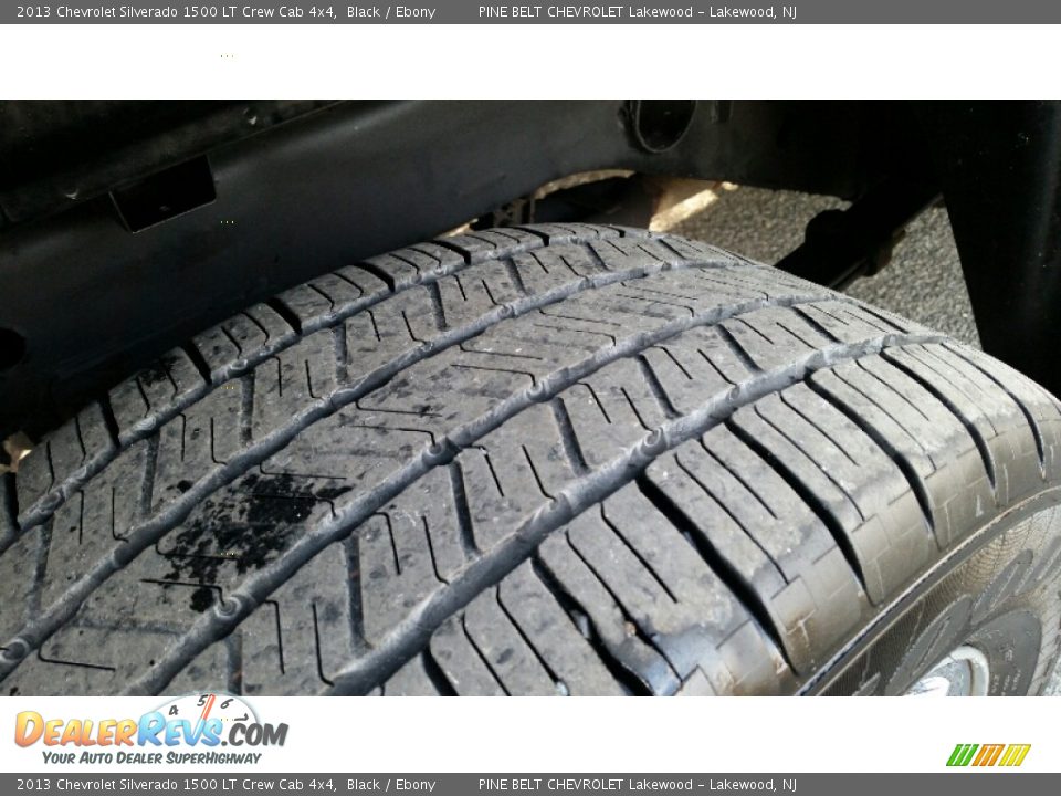 2013 Chevrolet Silverado 1500 LT Crew Cab 4x4 Black / Ebony Photo #23